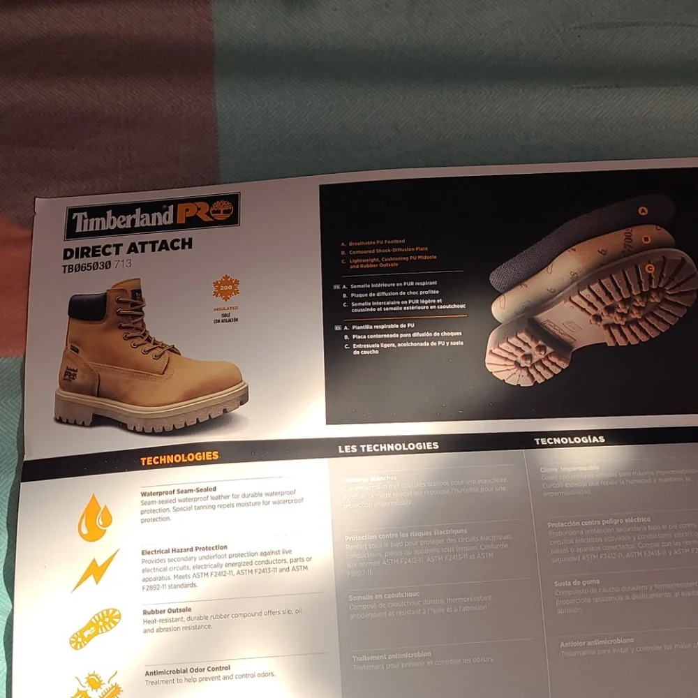 New Timberland Pro Direct Attach size 14....One left - Picture 7 of 14